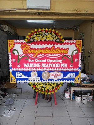 Papan Bunga di Pengkol Nguter